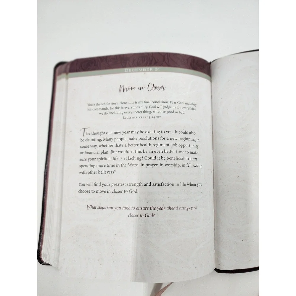 Daily Strength for Women 365 Day Devotional BroadStreet Publishing Faux Leather
